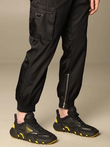 prada sport nylon pants|nylon gabardine Prada.